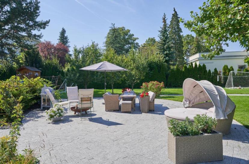 Apartment Mit Gartenblick Und Terrasse Baden Eksteriør bilde